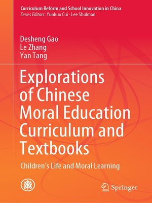 cover image of Explorations of Chinese Moral Education Curriculum and Textbooks